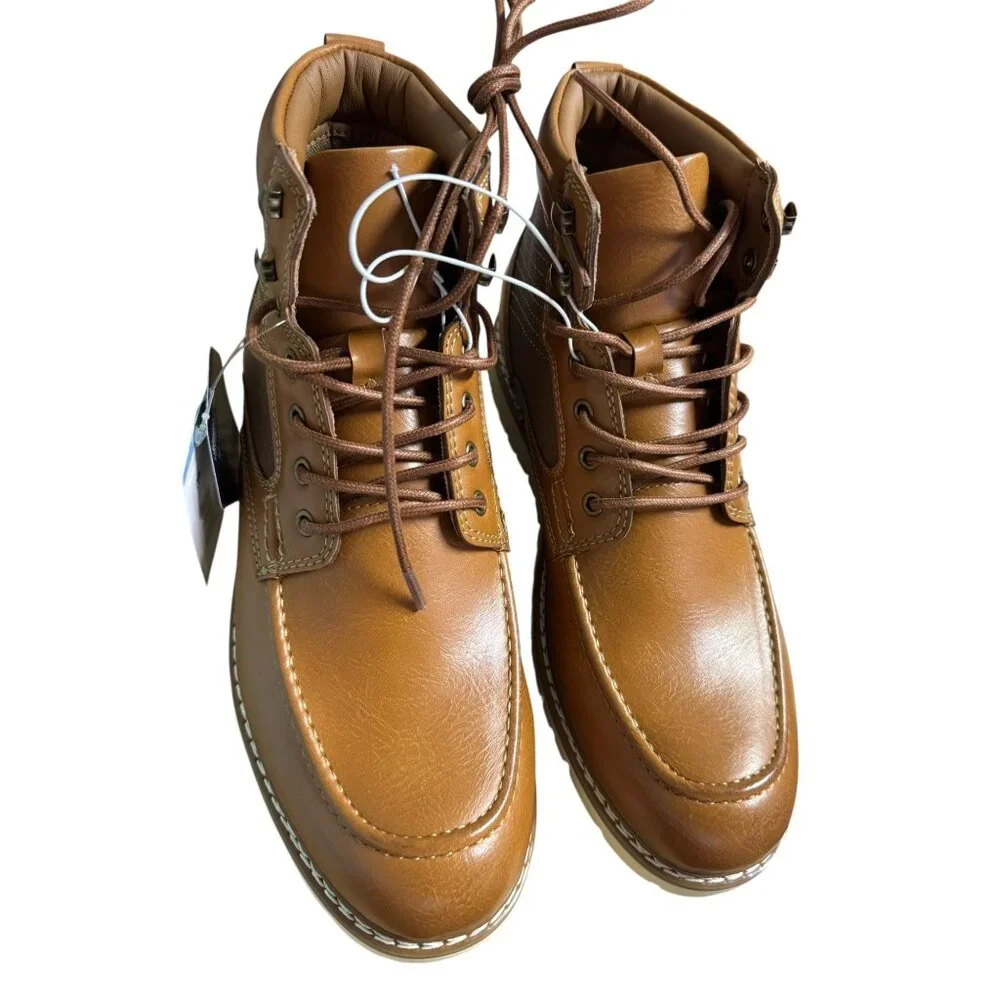 Steve Madden Men' s Brown Chukka Boot Ortholite Sz 9‎ NWB